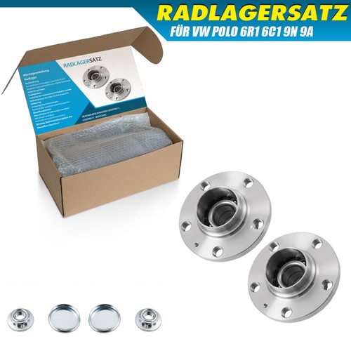 Radnabe radlagersatz hinten - 2x,